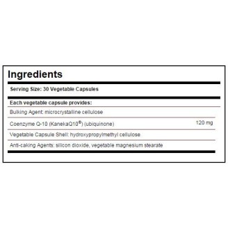Solgar Coenzyme Q10 120 мг / 30 капсули на супер цена Коензим Q10