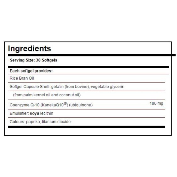 Solgar Coenzyme Q10 100 мг / 30 капсули на изгодни цени Solgar Coenzyme Q10 100 мг / 30 капсули на супер цена Коензим Q10