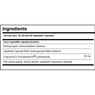 Solgar Coenzyme Q10 30 мг / 30 капсули на супер цена Коензим Q10