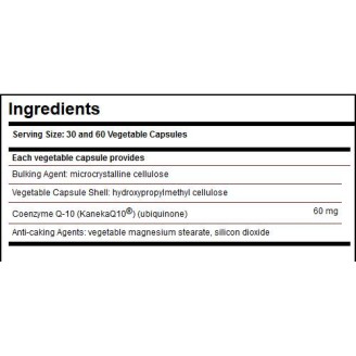 Solgar Coenzyme Q10 60 мг / 30 капсули на супер цена Коензим Q10