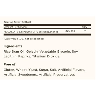 Solgar CoQ10 100 mg MegaSorb, 30 softgels на супер цена Коензим Q10