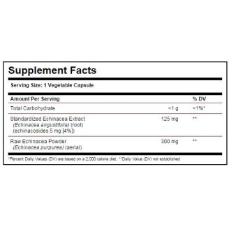 Solgar Echinacea Extract 60 капсули на супер цена Имуностимулатори