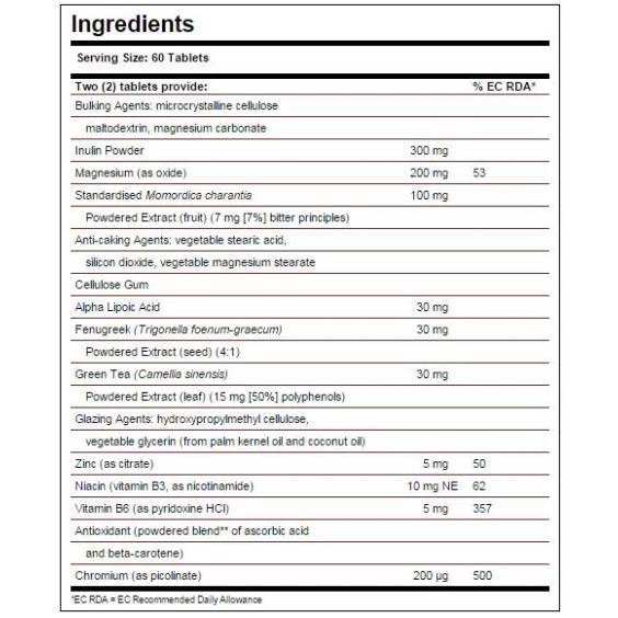 Solgar Glucose Factors 60 таблетки на изгодни цени Solgar Glucose Factors 60 таблетки на супер цена Сърдечно здраве