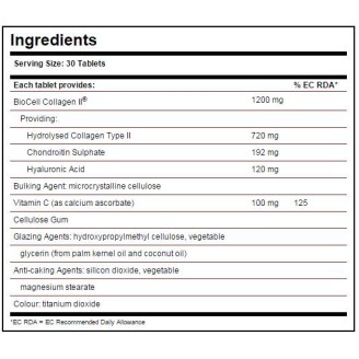 Solgar Collagen Hyaluronic Acid Complex 30 таблетки на супер цена Хиалуронова киселина