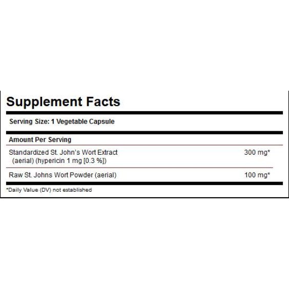 Solgar St. John’s Wort Herb Extract 300 мг / 50 капсули на изгодни цени Solgar St. John’s Wort Herb Extract 300 мг / 50 капсули на супер цена Добавки на растителна и билкова основа