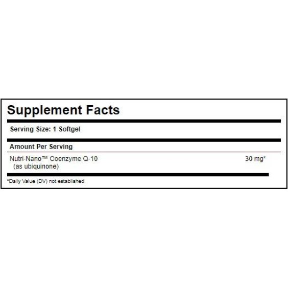 Solgar Nutri-Nano CO-Q10 50 гел капсули на изгодни цени Solgar Nutri-Nano CO-Q10 50 гел капсули на супер цена Сърдечно здраве