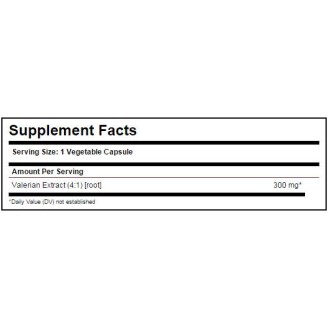 Solgar Valerian Root 100 капсули на супер цена Добавки на растителна и билкова основа