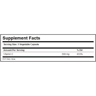 Solgar Vitamin C 500 мг / 100 капсули на супер цена Витамин C