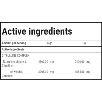TREC NUTRITION Citrulline Synergy - 240 gr на супер цена Цитрулин малат