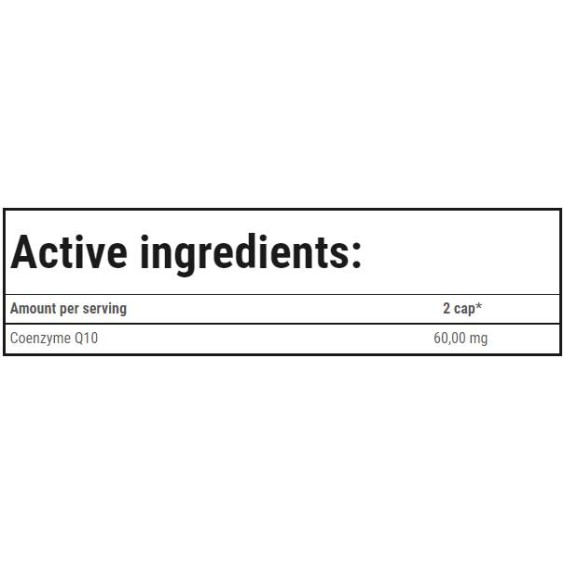 TREC NUTRITION Coenzyme Q10 / 90 Caps на супер цена Коензим Q10