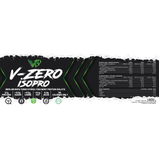 V-SHAPE SUPPS V-ZERO ISO PRO 1800 g / 60 дози на супер цена Суроватъчен протеин