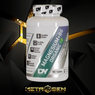 Dorian Yates Nutrition Organic Magnesium + B6 - 90 Tabs на супер цена Калций, Магнезий, Цинк