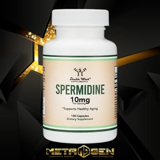 Double Wood Supplements Spermidine 10 mg - 120 капсули, 60 Дози. на супер цена Здраве и тонус