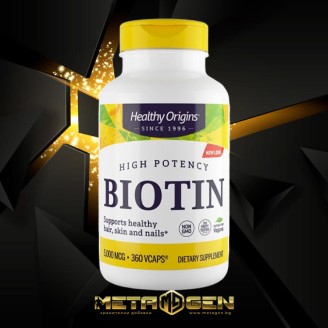 Healthy Origins Biotin - 5000 µg, 360 capsules на супер цена Витамини от А до Я