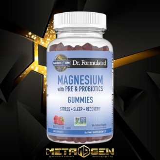 Garden Of Life Dr. Formulated Magnesium | Pre & Probiotics Gummies - 60 желирани бонбони, 60 Дози на супер цена Минерали