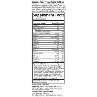 Garden Of Life Kids Multivitamin Powder | Essential Vitamins for Toddlers & Kids - 60 грама, 30 Дози на супер цена Мултивитамини