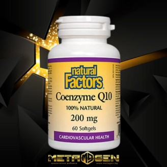 NATURAL FACTORS Coenzyme Q10 200 mg / 60 Softg