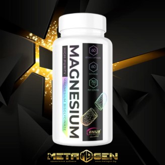 Genius Nutrition MAGNESIUM BISGLYCINATE 60 капсули, 60 дози.