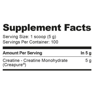 Hero.Lab Creatine Creapure® Powder - 500 грама, 100 Дози