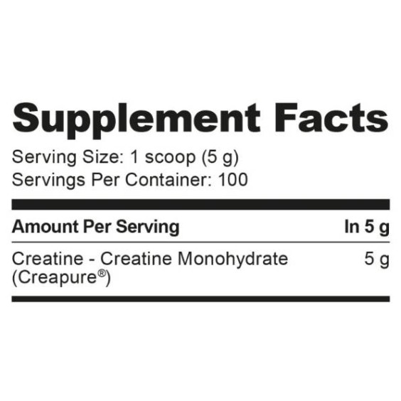 Hero.Lab Creatine Creapure® Powder - 500 грама, 100 Дози на супер цена Креатин
