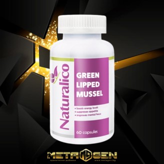 Naturalico Green Lipped Mussel 60 капсули на супер цена Комплексни форми за стави