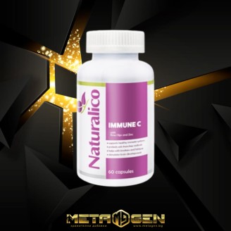Naturalico Immune C + Rose Hips and Zinc / 60 капсули на супер цена Имуностимулатори