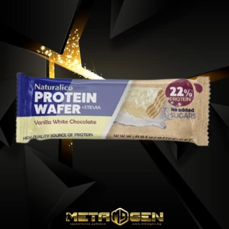 NATURALICO Protein Wafer Vanilla White chocolate 16 x 40 гр на супер цена Барове с малко захар
