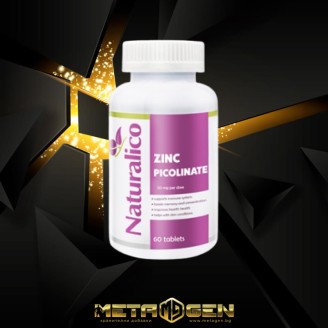 Naturalico Zinc Picolinate 50 мг / 60 таблетки на супер цена Калций, Магнезий, Цинк