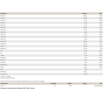 Peak Ultra A-Z 150 таблетки на супер цена Мултивитамини